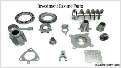 investment metal casting parts